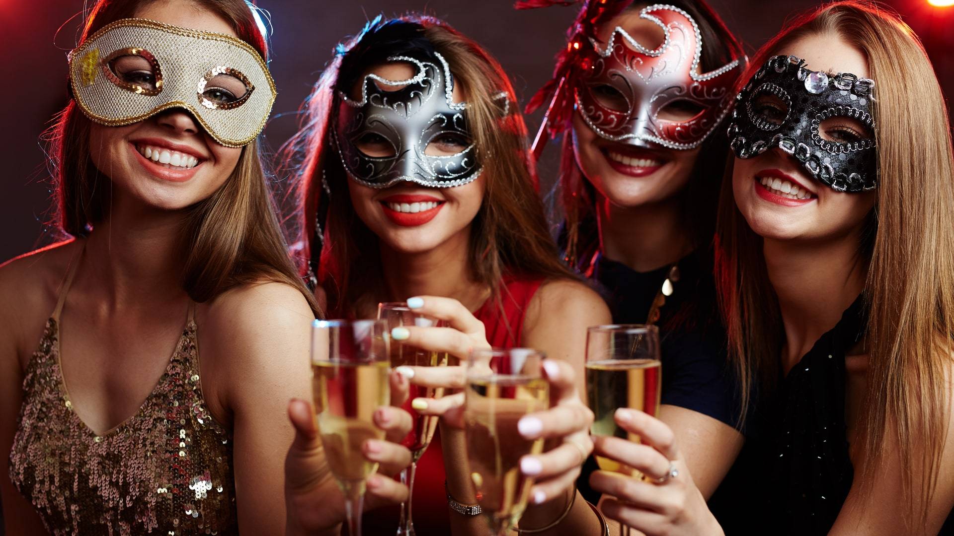 Masquerade New Year's Eve Party in Derbyshire Boars Head Hotel